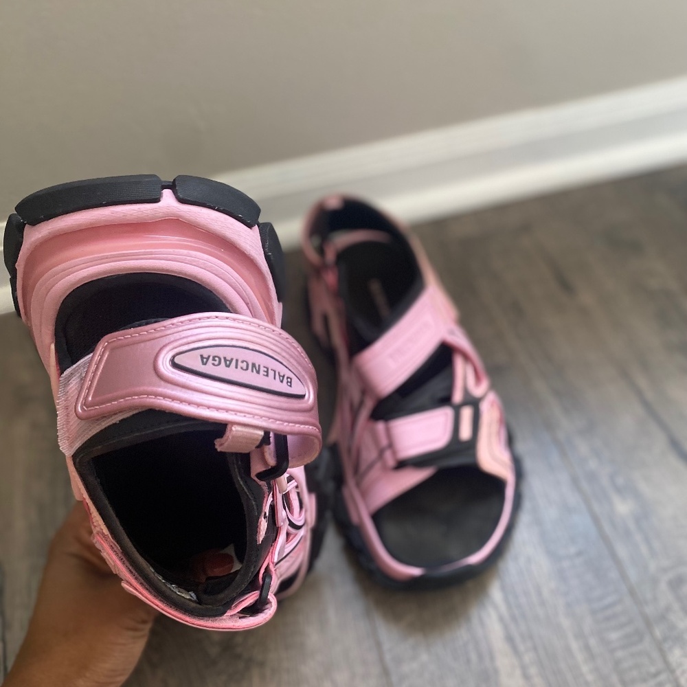 Pink Balenciaga Sandals